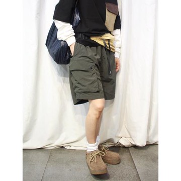 奔跑的野人山系戶外機能防水速干尼龍短褲攀巖露營男女五分休閑褲