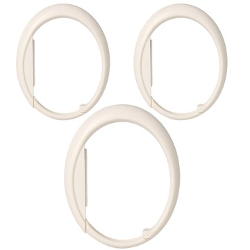 FaSoLa 多功能桌邊止滑掛鉤 桌邊收納神器 止滑穩固 簡約美觀  米白色  3組