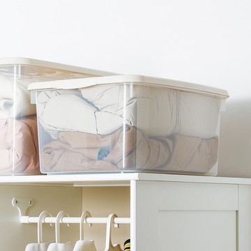 日本天馬  ROX系列掀蓋式收納整理箱-30L-3入