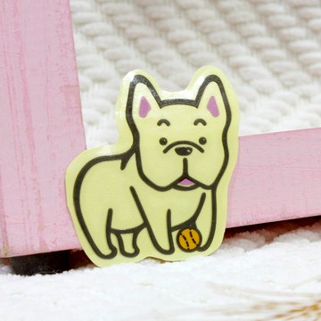 [反光貼紙] 法鬥 French Bulldog 4.8*5.6 cm
