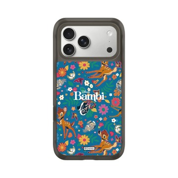 iPhone 17 Pro Max AirX 本質黑 - 迪士尼-經典系列 Disney Classics - 小鹿斑比 Bambi - Flower Pattern