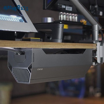 cxno桌下理線架排插免打孔走線神器線路隱藏理線架電競桌理線盒 pb6231