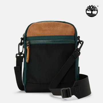 Timberland 中性綠色休閒側背小包|A43MB317