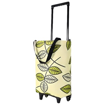 Tiger Pavilion 虎閣 可折疊輕便購物車  熱帶葉紋  1個