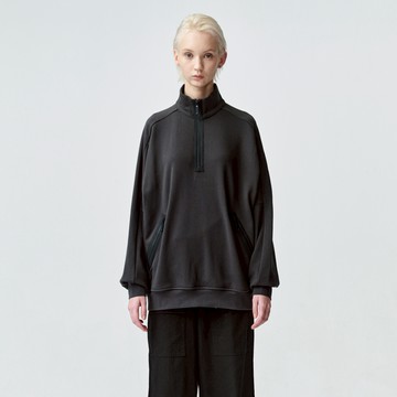 深灰套頭拉鍊上衣 | 00202410116