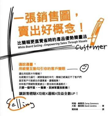 一張銷售圖，賣出好概念！比簡報更直覺省時的產品優勢簡畫法[二手書_良好]