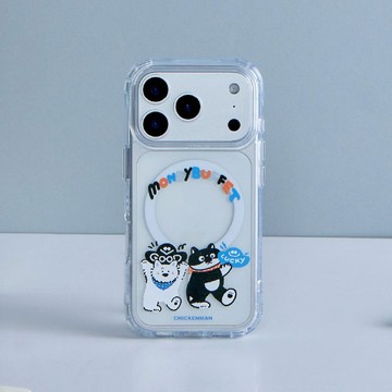 同事波菜招財進寶抗黃防摔MagSafe iPhone手機殼