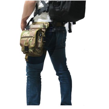 WJTWZY 腰腿包女男騎行戶外多功能機能包 工具包路亞腿包戰術腿包