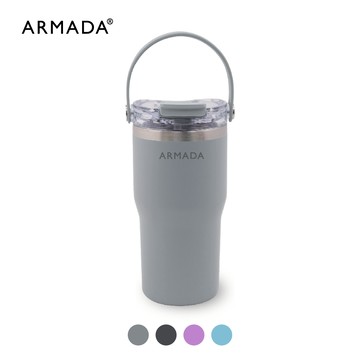 買1送1✦【ARMADA】伍厚杯 不鏽鋼雙飲 600ml ( 提把 / 直飲吸飲設計 )
