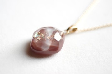 樹脂藝術 礦石吊墜・一口巧克力