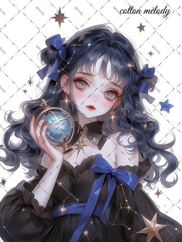 原創貼紙 no.1718 人物貼紙 原創貼紙 人物貼紙 女孩貼紙 原創人物貼紙