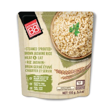 kitchen88 泰國發芽玄香米加熱即食飯 150g