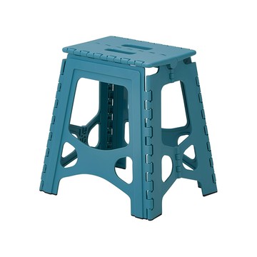 【日本天馬】快收耐固便攜式防滑摺疊/摺合椅-高39CM-2色可選-湖水藍