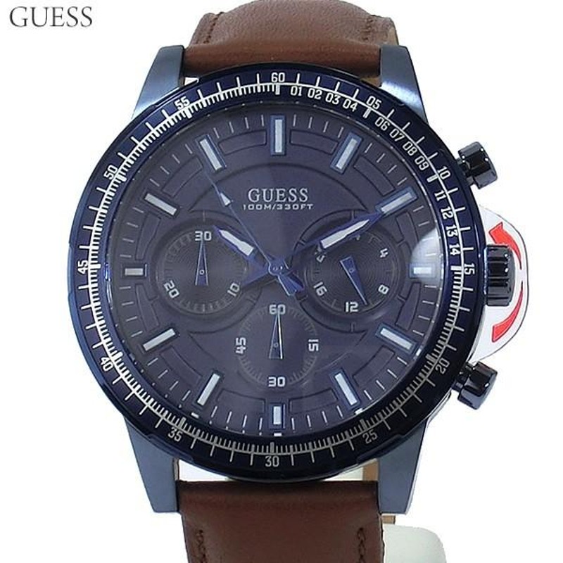 Guess ゲス クロノグラフ ブルー