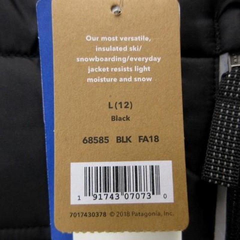 未使用 Patagonia パタゴニア 18AW Boys' Aspen Grove Jacket