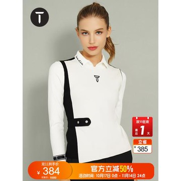 T/歐巡賽高爾夫服裝女士針織馬甲秋季時尚保暖背心 EF222WK165