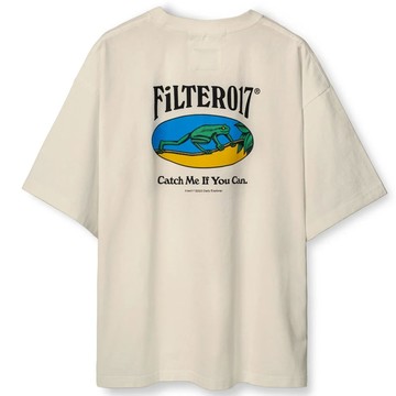 FILTER017 FROG GRAPHIC TEE 日常探尋者 青蛙圖像 短T (燕麥灰色)