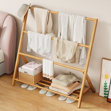 工廠直銷 附發票 免運 衣帽架 兒童掛衣架 落地衣帽架 晾衣架寶寶兒童臥室家用衣架落地掛衣架衣服簡易收納衣帽架置物架特惠/開立發票 全館八折 快速出貨 S1031