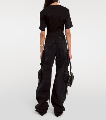 Dion Lee Corset cotton jersey T-shirt