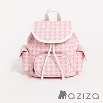 aziza DOPAMINE翻蓋後背包 粉
