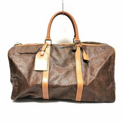 良品】エトロ ボストンバッグ ショルダーストラップ 2way