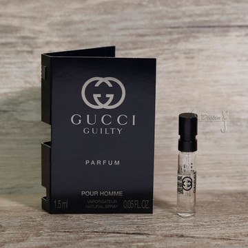 Gucci 罪愛 Guilty 男性香精 1.5ml 全新 試管香水 可噴式