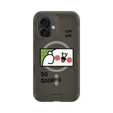 iPhone 16 AirX 本質黑 - 無所事事小海豹 The Nothing Seal - 你超豹棒！