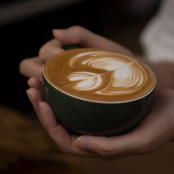 AIRFLOW氣流對流壓紋咖啡杯陶瓷杯澤田杯專業拉花拿鐵咖啡杯240ml