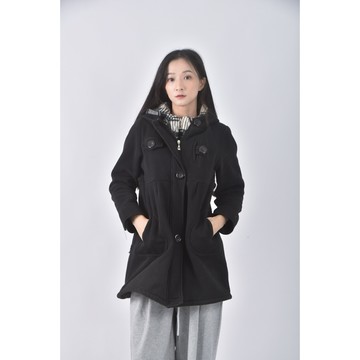 (L) c zhiyif連帽棕色外套二手衣