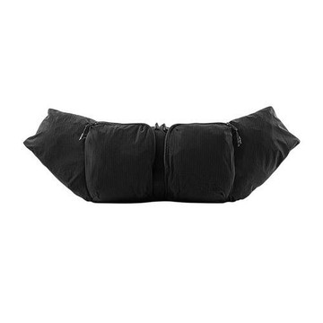 The North Face 北面 肩背包 斜背包 牛角包 黑 NF0A8JCAJK3