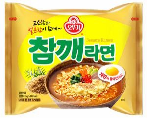 OTTIGI オトギ オットギ ごまラーメン 115gx1個 ■韓国食品 輸入食品 韓国食材 韓国料理 韓国お土産 韓国ラーメン 非常食 防災用 防災グ