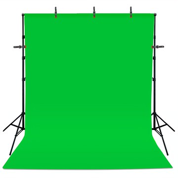 visang 大型 綠色去背幕 3 x 4 公尺 + 支架 3 x 2.8 公尺 全套  1套  비상 大型去背螢幕 綠色 3 x 4 公尺 + 支架 3 x 2.8 公尺 全套