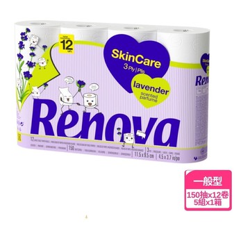 Renova天然植萃香氛滾筒式卷紙 送禮環保不含螢光劑不掉色香氛
