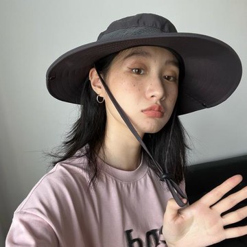 戶外防曬漁夫帽女夏季透氣防水大頭圍登山帽男日系露營大檐遮陽帽
