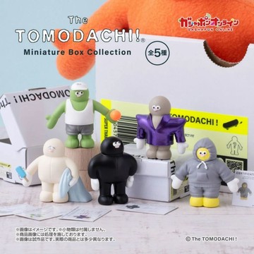 現貨 日本扭蛋 The TOMODACHI! 包裝盒公仔 扭蛋 模型 桌上 辦公室小物 BANDAI 萬代 日本進口