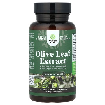 Nature's Craft, 橄欖葉提取物，750 毫克，60 粒膠囊