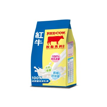 【紅牛】紅牛脫脂高鈣奶粉-500g黃小柔推薦