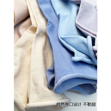 ins特好穿卷口襪！薄軟吸汗舒適不勒腿抗起球絲光棉女襪春夏無骨