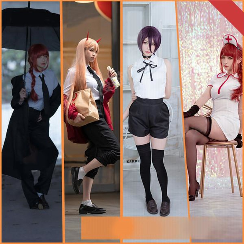 チェンソーマン コスプレ パワー マキマ ハロウィン XLの通販 by