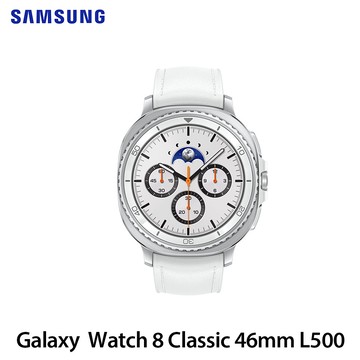 Samsung Galaxy Watch 8 Classic 46mm 藍牙版 L500 智慧手錶 雲朵白 贈卡皮巴拉口袋快充_廠商直送(3/3後依序出貨)