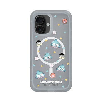 iPhone 16 AirX 流變灰 - 三麗鷗-人魚漢頓 Hangyodon - 人魚表情包