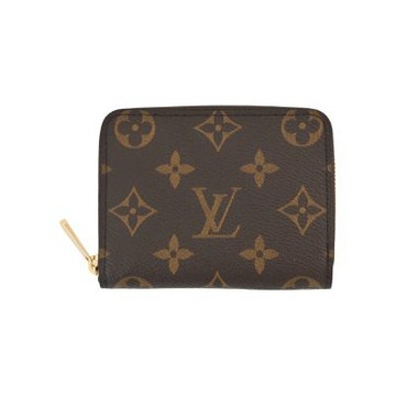 LV M60067 經典Monogram帆布拉鍊零錢包