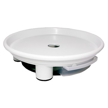 Plafarm 圓型花盆底座  白色  2號(24 x 6.5cm)  2個