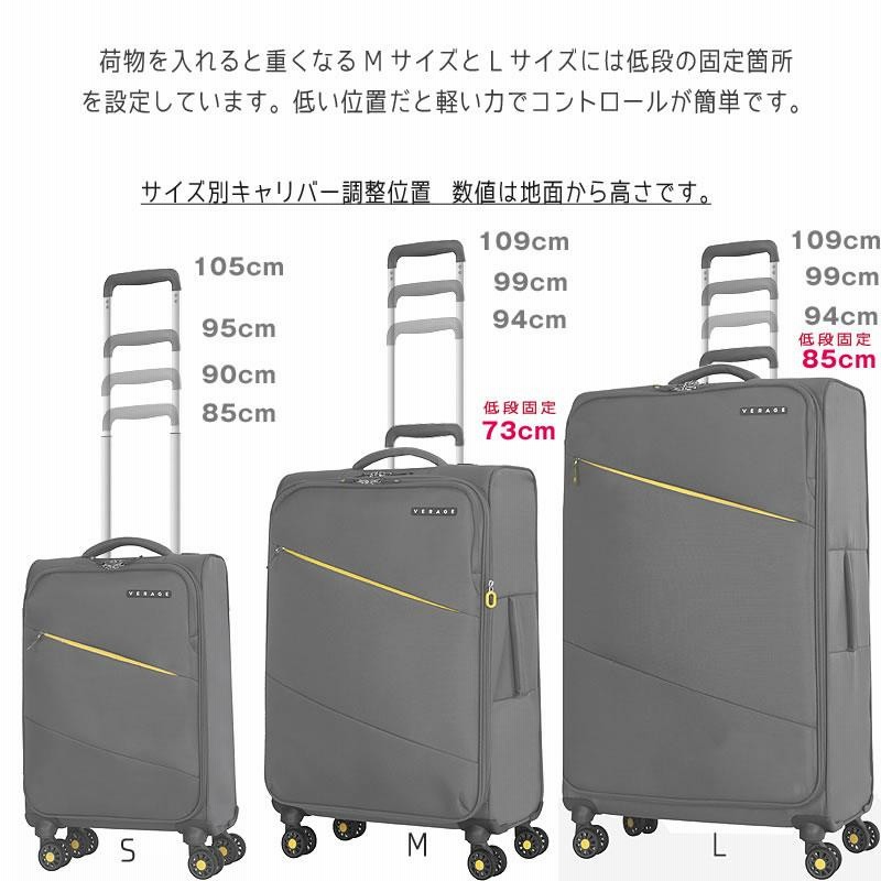 ソフト キャリーケース キャリーバッグ スーツケース 大型 L