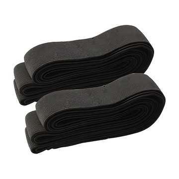 東大門鈕扣王 彈力橡膠鬆緊帶 2cm 5碼  黑色  2個