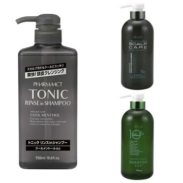 ✨10倍蝦幣📦夏日限定 熊野油脂 TONIC 酷涼洗潤雙效洗髮精 550ml 酷涼款 頭皮護理款 草本養護 #丹丹批發網