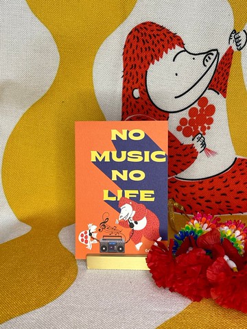 香港原創alpha and Billy no Music no Life 明信片