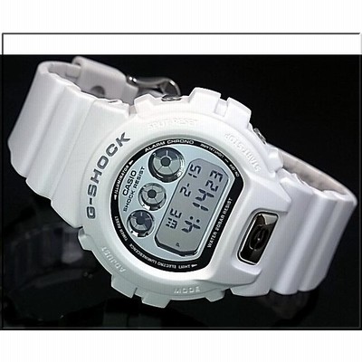 カシオ 腕時計 ベビージー BG-6900-7JF ホワイト Amazon.co.jp: [カシオ] 腕時計 ベビージー BG-6900-7JF