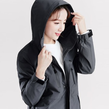 【現省百元】防潑水機能連帽外套