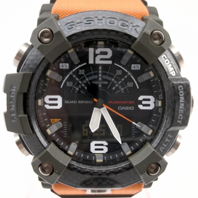 保証付 CASIO G-SHOCK MUDMASTER GG-B100-1A9JF 192148A0657 ブラック